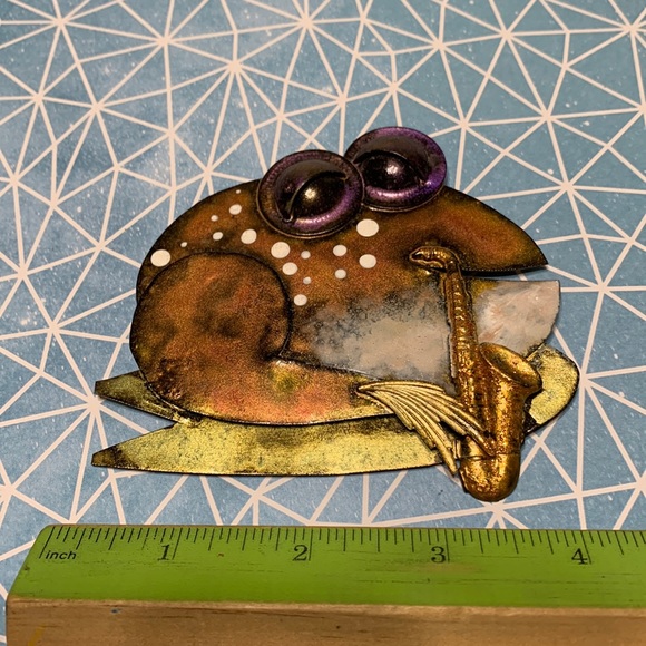Metal art Frog tuba - Picture 4 of 8